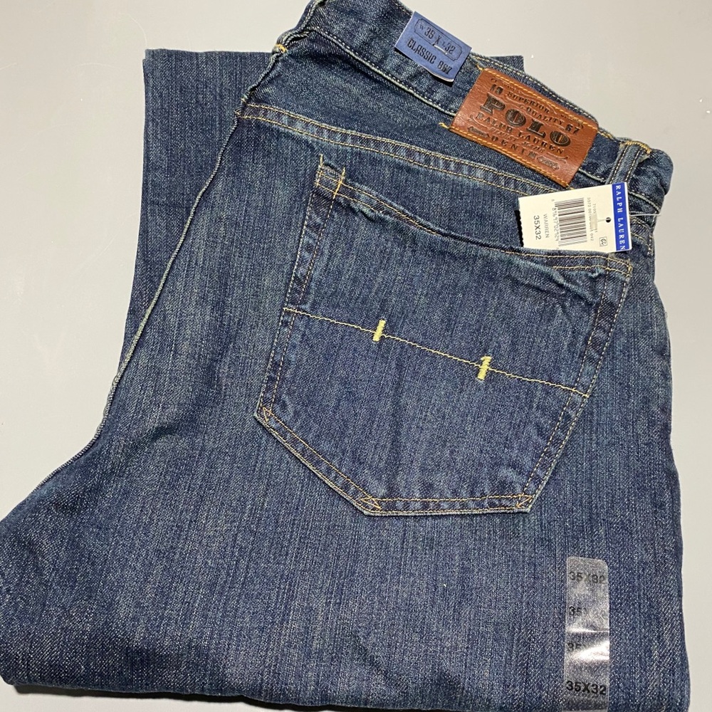 Ralph Lauren Polo Jeans 867 35x32 NWT